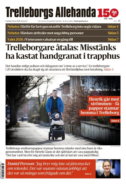 Trelleborgs Allehanda 21.3.2026