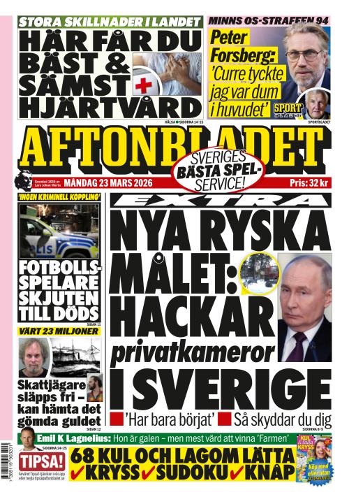 Aftonbladet 23.3.2026