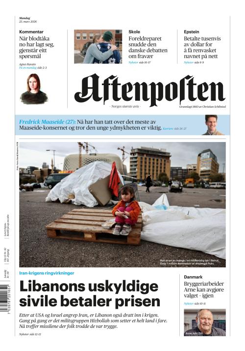 Aftenposten 23.3.2026