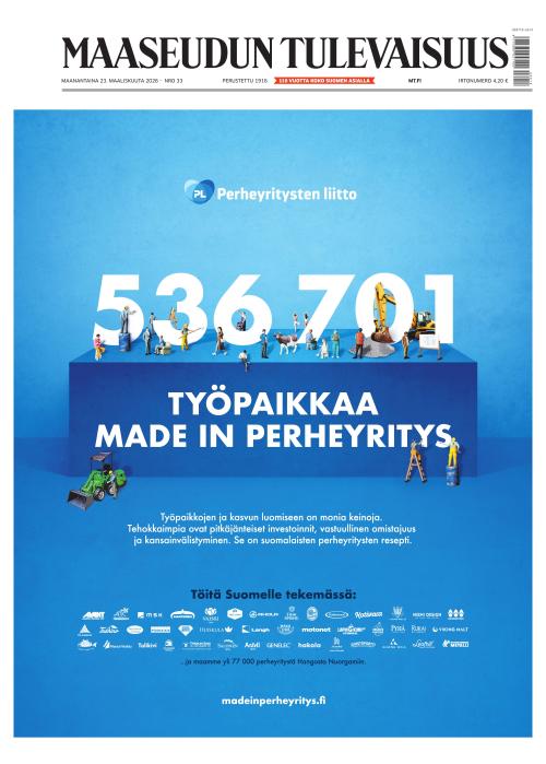 Maaseudun Tulevaisuus 23.3.2026