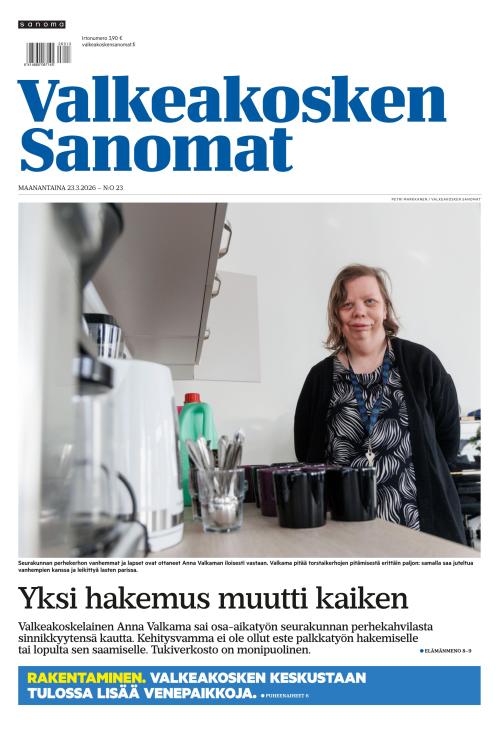 Valkeakosken Sanomat 23.3.2026