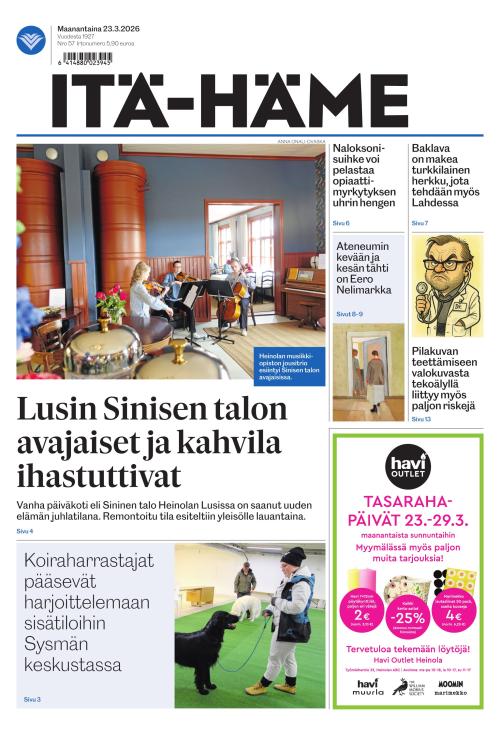 Itä-Häme 23.3.2026