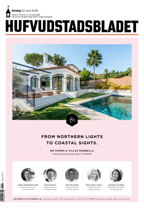 Hufvudstadsbladet 22.3.2026