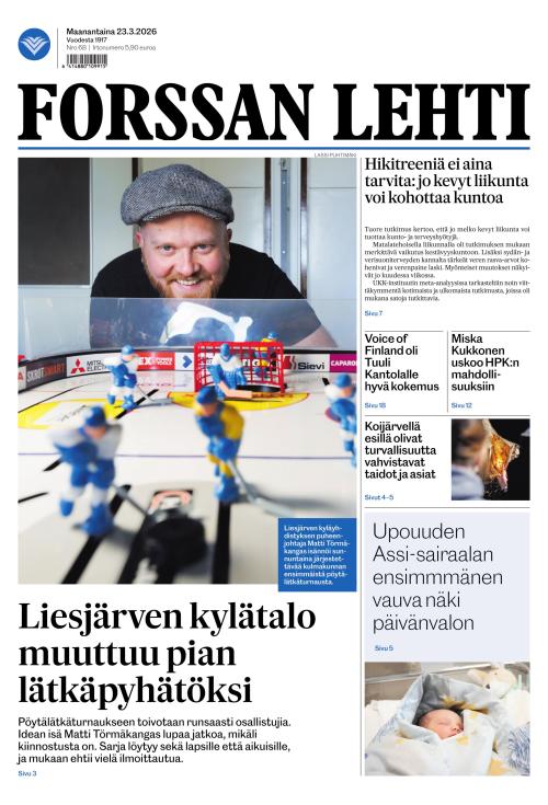Forssan Lehti 23.3.2026