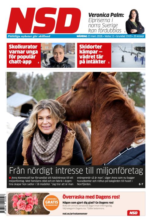 Norrländska Socialdemokraten 23.3.2026