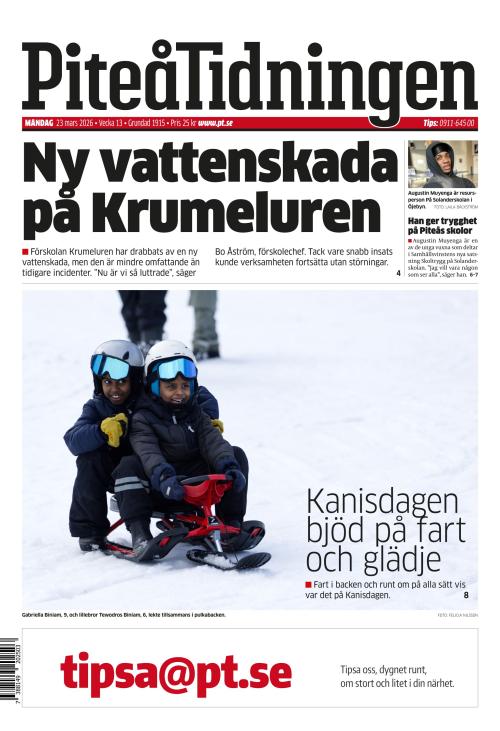 Piteå-Tidningen 23.3.2026