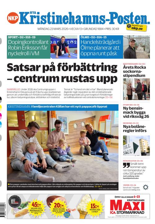 Nya Kristinehamns-Posten 23.3.2026