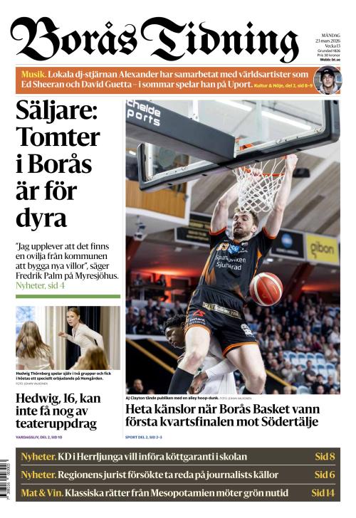 Borås Tidning 23.3.2026