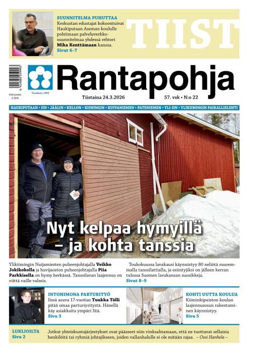 Rantapohja 24.3.2026