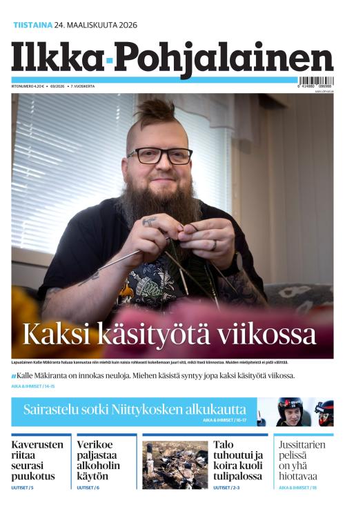 Ilkka-Pohjalainen 24.3.2026