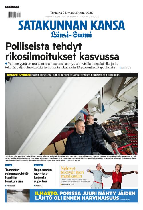 Satakunnan Kansa Länsi-Suomi 24.3.2026