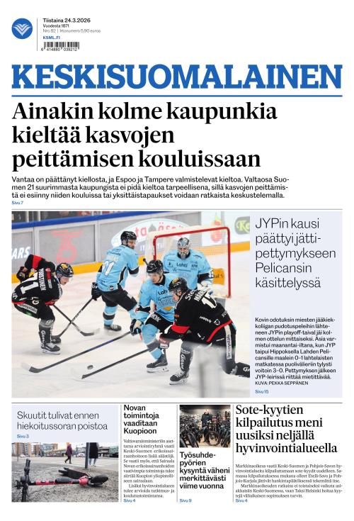 Keskisuomalainen 24.3.2026