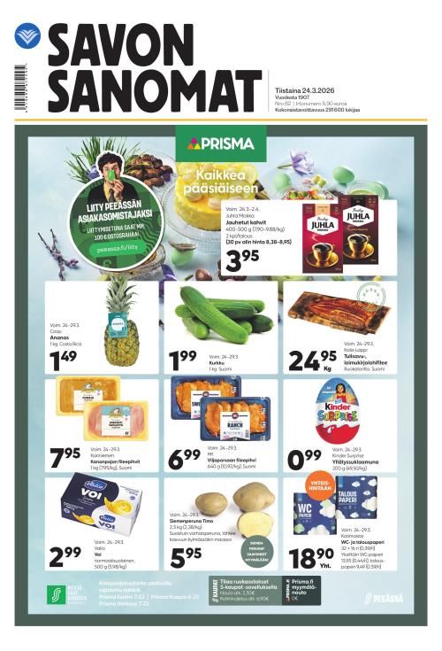 Savon Sanomat 24.3.2026