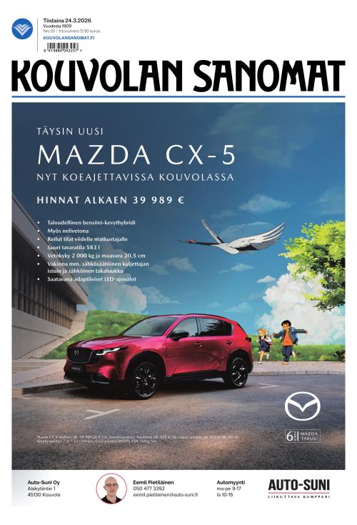 Kouvolan Sanomat 24.3.2026