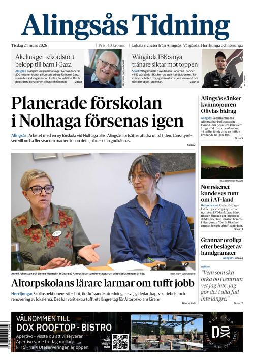 Alingsås Tidning 24.3.2026