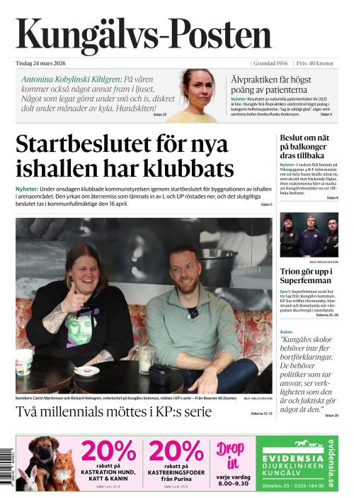 Kungälvs-Posten 24.3.2026