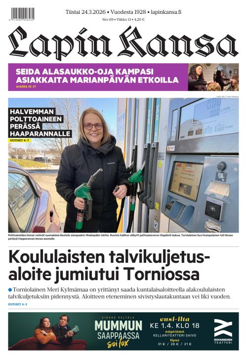 Lapin Kansa 24.3.2026