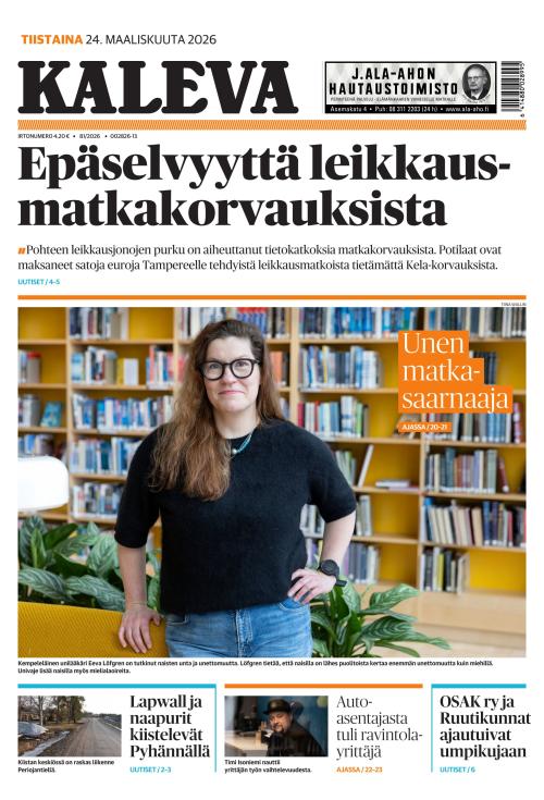 Kaleva 24.3.2026