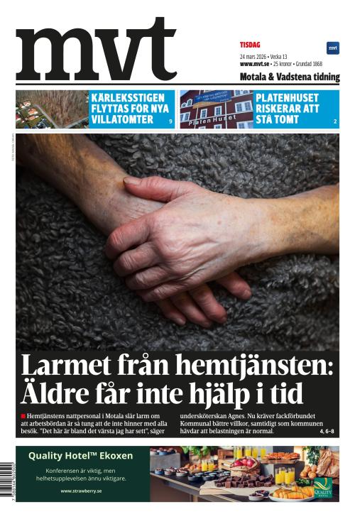 Motala Vadstena Tidning 24.3.2026