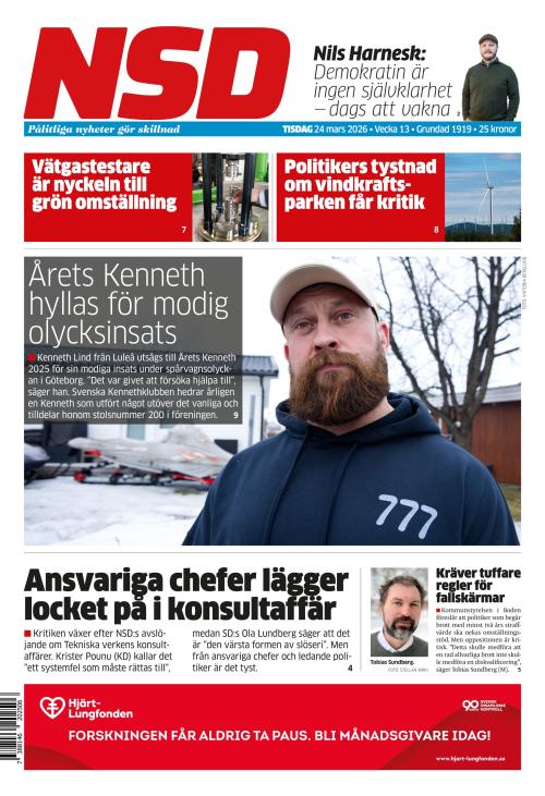 Norrländska Socialdemokraten 24.3.2026