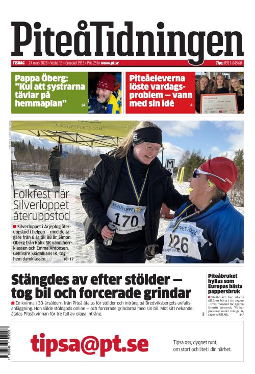 Piteå-Tidningen 24.3.2026