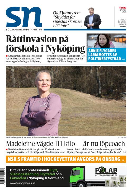 Södermanlands Nyheter 24.3.2026