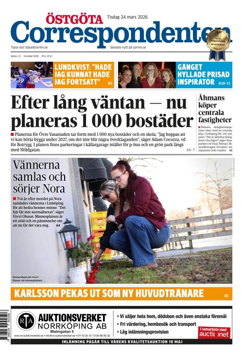 Östgöta Correspondenten 24.3.2026