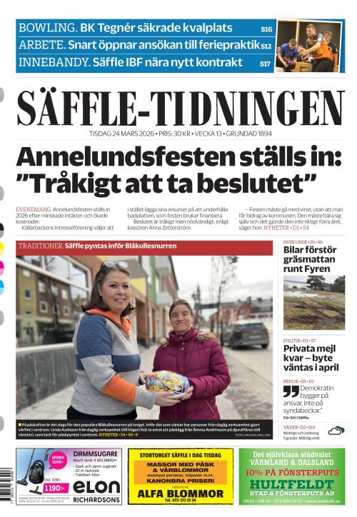 Säffle-Tidningen 24.3.2026