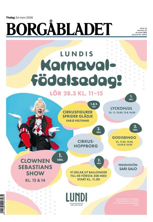 Borgåbladet 24.3.2026