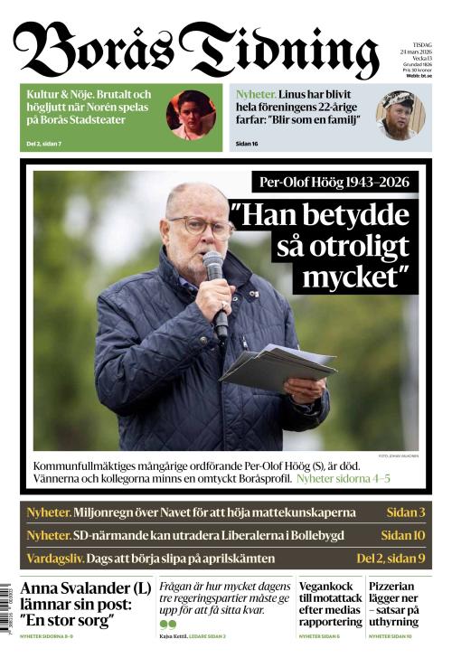 Borås Tidning 24.3.2026