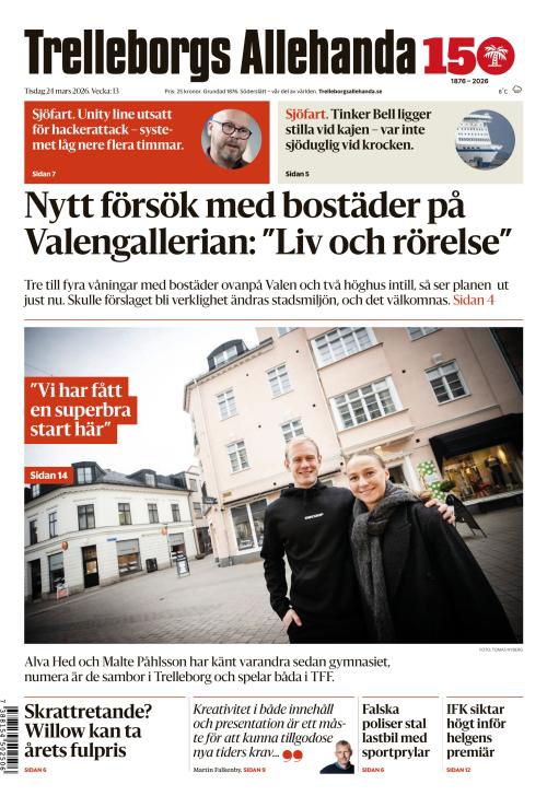 Trelleborgs Allehanda 24.3.2026