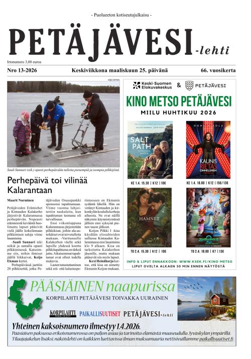 Petäjävesi 25.3.2026