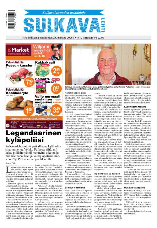 Sulkava-lehti 25.3.2026