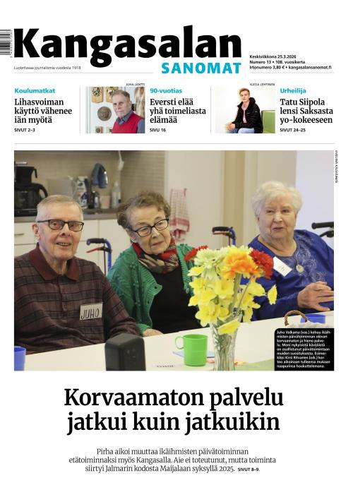 Kangasalan Sanomat 25.3.2026