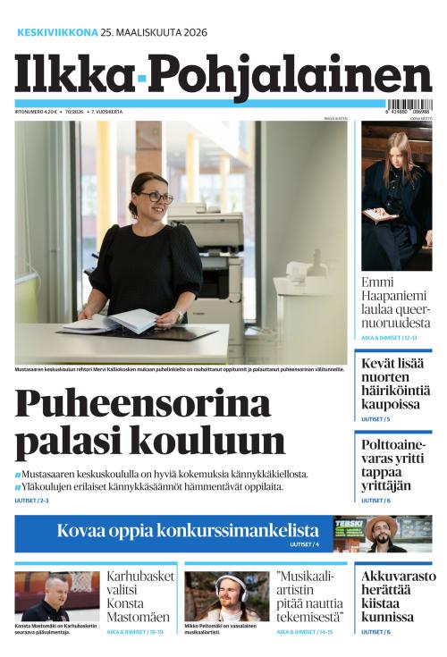 Ilkka-Pohjalainen 25.3.2026