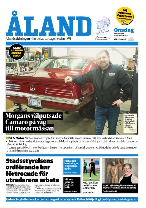Ålandstidningen 25.3.2026
