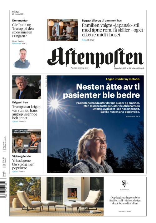 Aftenposten 25.3.2026