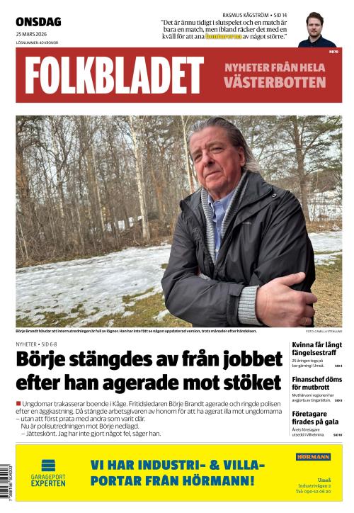 Folkbladet (Västerbotten) (SE) 25.3.2026