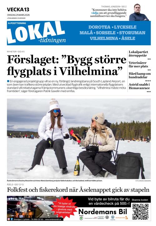 Lokaltidningen 25.3.2026