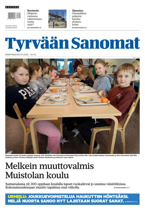 Tyrvään Sanomat 25.3.2026