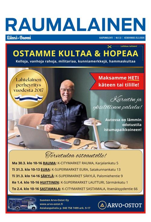Raumalainen 25.3.2026