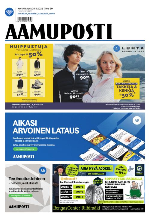 Aamuposti 25.3.2026