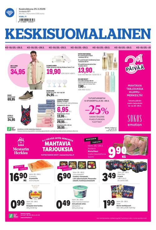 Keskisuomalainen 25.3.2026