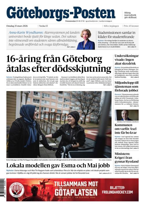 Göteborgs-Posten 25.3.2026