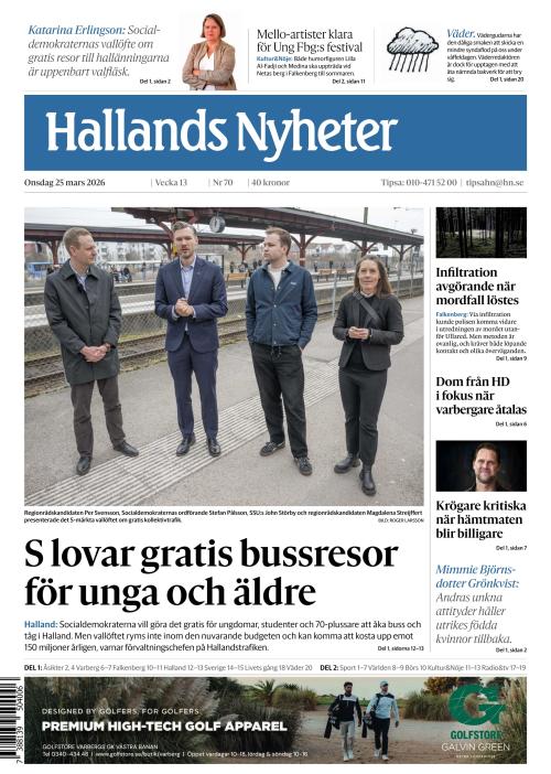 Hallands Nyheter 25.3.2026