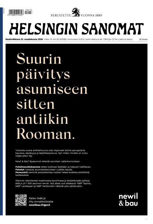 Helsingin Sanomat 25.3.2026