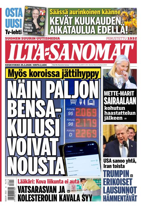 Ilta-Sanomat 25.3.2026