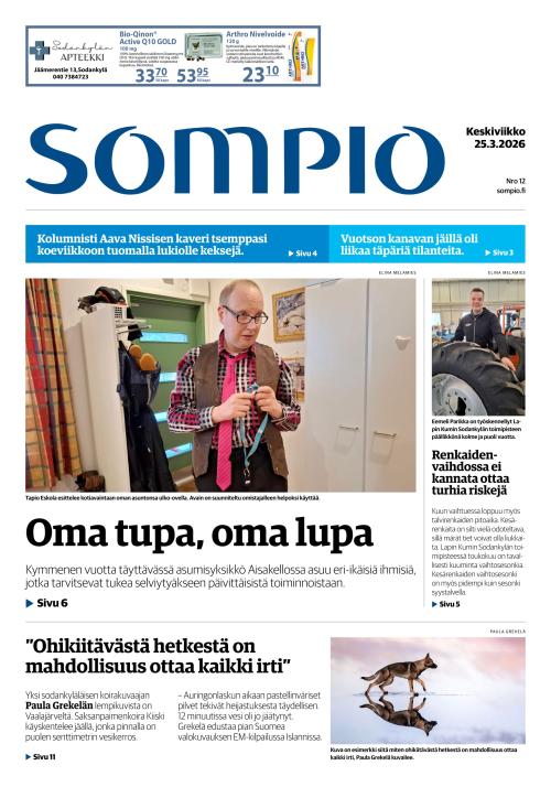 Sompio 25.3.2026