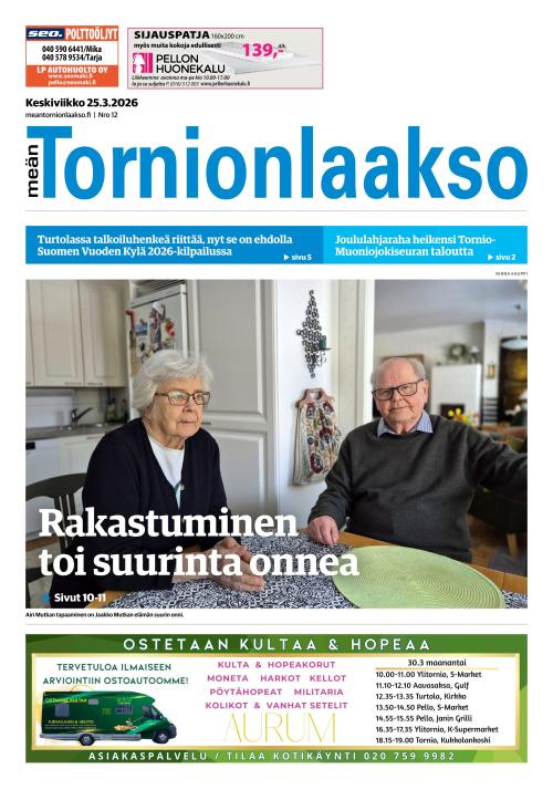 Meän Torniolaakso 25.3.2026