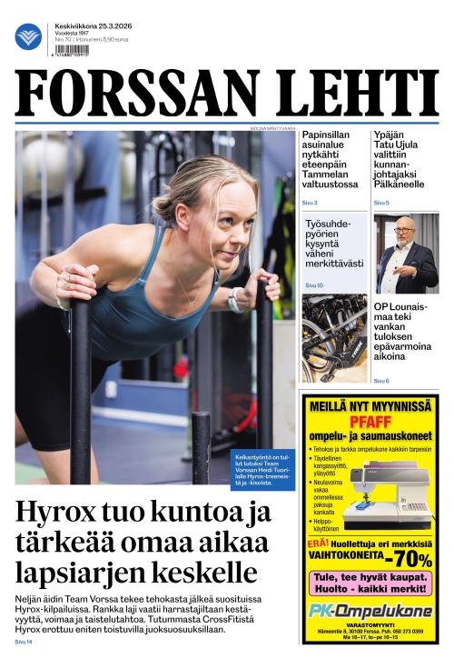 Forssan Lehti 25.3.2026